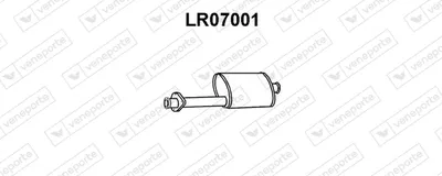 Front Muffler Land Rover DEFENDER Cabrio · Land Rover DEFENDER Station Wagon