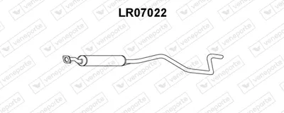 Front Muffler Land Rover FREELANDER I Soft Top · Land Rover FREELANDER I
