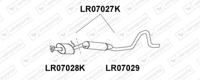 Catalytic Converter Land Rover FREELANDER I