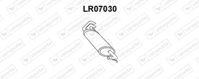 Rear Muffler Land Rover FREELANDER I