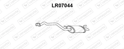 Rear Muffler Land Rover RANGE ROVER II