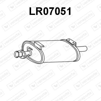 Front Muffler Land Rover RANGE ROVER I · Land Rover DISCOVERY I