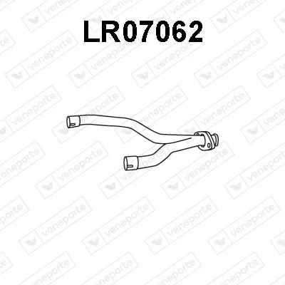 Exhaust tube VENEPORTE LR07062
