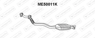 Catalytic Converter Mercedes-Benz 124 Convertible