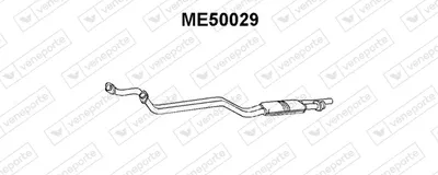 Front Muffler Mercedes-Benz 124 Saloon · Mercedes-Benz 124 T-Model · Mercedes-Benz 190