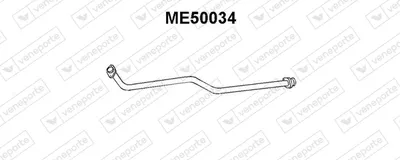 Exhaust Pipe Mercedes-Benz 190