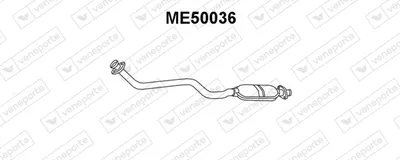 Front Muffler Mercedes-Benz 190