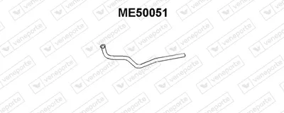 Exhaust Pipe Mercedes-Benz 123 T-Model · Mercedes-Benz 123 Saloon