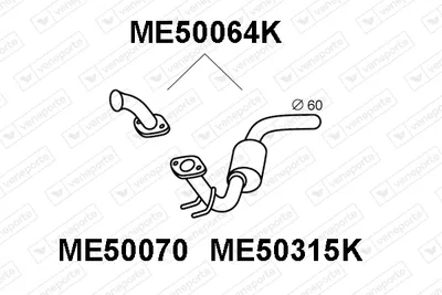 Catalytic Converter Mercedes-Benz VITO Bus · Mercedes-Benz VITO Van · Mercedes-Benz V-CLASS