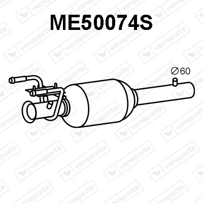 Soot/Particulate Filter, exhaust system Mercedes-Benz SPRINTER 3-t Bus · Mercedes-Benz SPRINTER 3-t Van · Mercedes-Benz SPRINTER 3-t Platform/Chassis