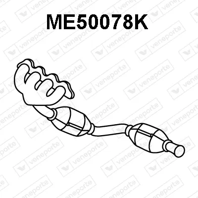 Catalytic Converter Mercedes-Benz A-CLASS · Mercedes-Benz B-CLASS Sports Tourer