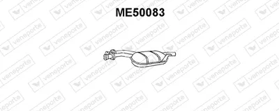 Centre Muffler Mercedes-Benz 124 Coupe · Mercedes-Benz E-CLASS Coupe
