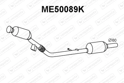 Catalytic Converter Mercedes-Benz VIANO · Mercedes-Benz VITO Bus · Mercedes-Benz VITO / MIXTO Van