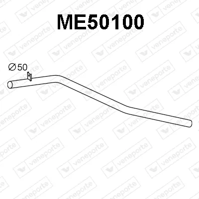 Exhaust Pipe Mercedes-Benz T1 Bus · Mercedes-Benz T1 Van · Mercedes-Benz T1 Platform/Chassis