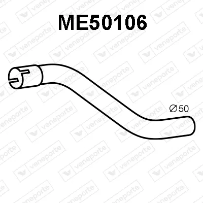 Exhaust Pipe Mercedes-Benz T1 Bus · Mercedes-Benz T1 Van · Mercedes-Benz T1 Platform/Chassis