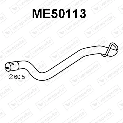 Exhaust Pipe Mercedes-Benz VIANO · Mercedes-Benz VITO Bus · Mercedes-Benz VITO / MIXTO Van
