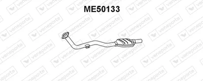 Front Muffler Mercedes-Benz E-CLASS