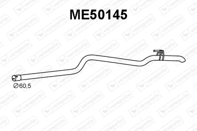 Exhaust Pipe Mercedes-Benz SPRINTER 2-t Platform/Chassis · Mercedes-Benz SPRINTER 2-t Van · Mercedes-Benz SPRINTER 2-t Bus