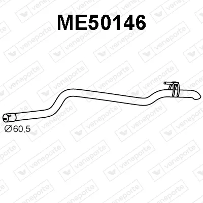 Exhaust Pipe Mercedes-Benz SPRINTER 2-t Platform/Chassis · Mercedes-Benz SPRINTER 2-t Van · Mercedes-Benz SPRINTER 2-t Bus