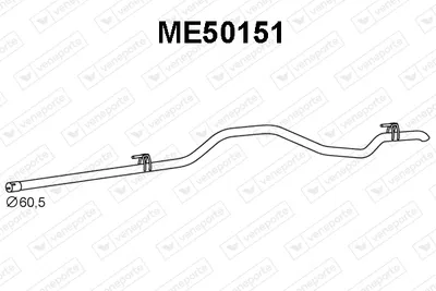 Exhaust Pipe Mercedes-Benz SPRINTER 4-t Bus · Mercedes-Benz SPRINTER 4-t Van · Mercedes-Benz SPRINTER 4-t Platform/Chassis