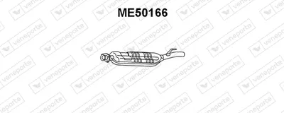 Front Muffler Mercedes-Benz C-CLASS