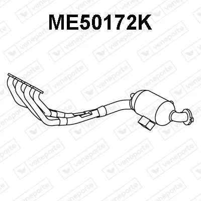 Manifold Catalytic Converter Mercedes-Benz A-CLASS