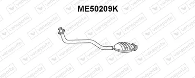 Catalytic Converter Mercedes-Benz 124 Saloon · Mercedes-Benz 124 T-Model