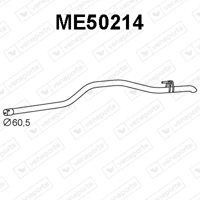Exhaust Pipe Mercedes-Benz SPRINTER 4-t Bus · Mercedes-Benz SPRINTER 4-t Van · Mercedes-Benz SPRINTER 4-t Platform/Chassis