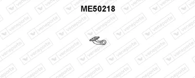 Exhaust Pipe Mercedes-Benz 123 Saloon
