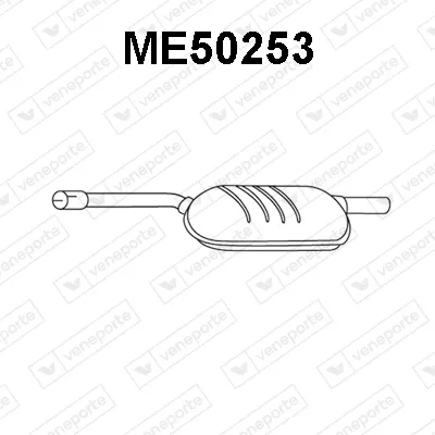 Front Muffler Mercedes-Benz E-CLASS T-Model · Mercedes-Benz E-CLASS