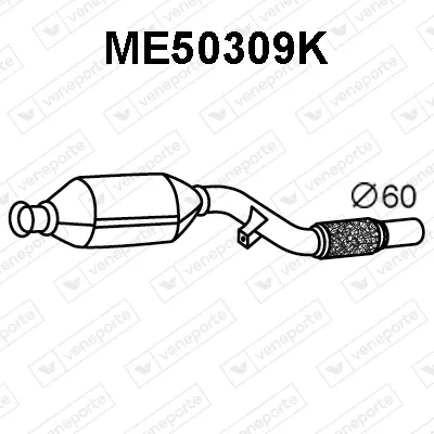 Catalytic Converter Mercedes-Benz SPRINTER 2-t Platform/Chassis · Mercedes-Benz SPRINTER 2-t Van · Mercedes-Benz SPRINTER 2-t Bus