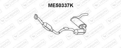 Catalytic Converter Mercedes-Benz M-CLASS