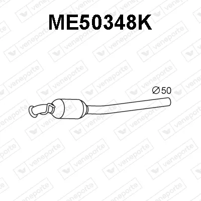 Catalytic Converter Mercedes-Benz VANEO