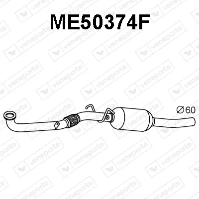 Soot/Particulate Filter, exhaust system Mercedes-Benz A-CLASS · Mercedes-Benz B-CLASS Sports Tourer