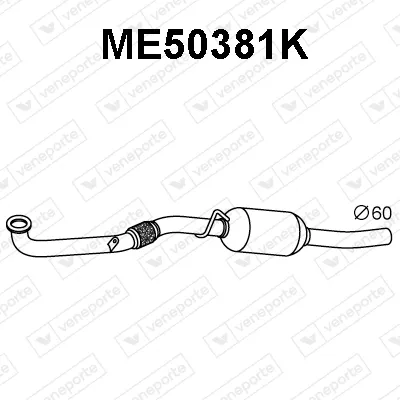 Catalytic Converter Mercedes-Benz A-CLASS · Mercedes-Benz B-CLASS Sports Tourer