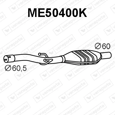 Catalytic Converter Mercedes-Benz SPRINTER 2-t Platform/Chassis · Mercedes-Benz SPRINTER 2-t Van · Mercedes-Benz SPRINTER 2-t Bus