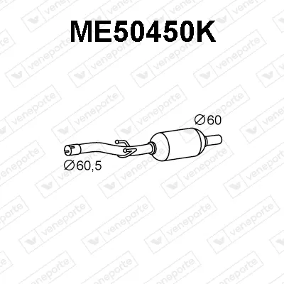Catalytic Converter Mercedes-Benz SPRINTER 2-t Platform/Chassis · Mercedes-Benz SPRINTER 2-t Van · Mercedes-Benz SPRINTER 2-t Bus
