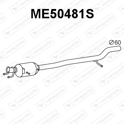 Soot/Particulate Filter, exhaust system Mercedes-Benz B-CLASS Sports Tourer · Mercedes-Benz A-CLASS