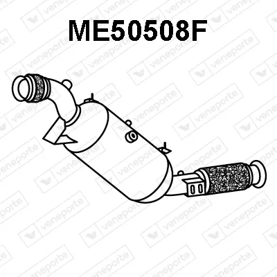 Soot/Particulate Filter, exhaust system Mercedes-Benz SPRINTER 3-t Bus · Mercedes-Benz SPRINTER 3-t Van · Mercedes-Benz SPRINTER 3-t Platform/Chassis