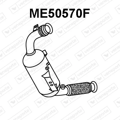 Soot/Particulate Filter, exhaust system Mercedes-Benz SPRINTER 3-t Van · Mercedes-Benz SPRINTER 3-t Platform/Chassis · Mercedes-Benz SPRINTER 3,5-t Bus