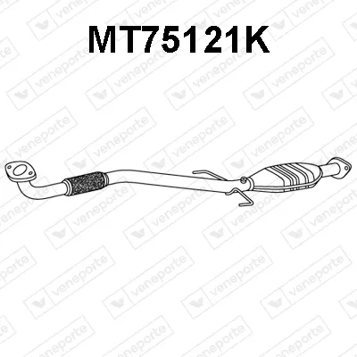 Catalytic Converter Mitsubishi LANCER VII