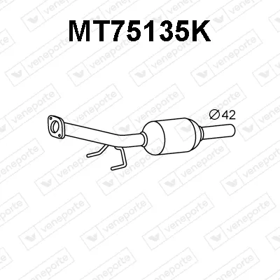 Catalytic Converter Mitsubishi COLT VI · Smart FORFOUR