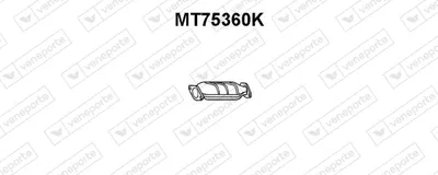 Catalytic Converter Mitsubishi COLT III
