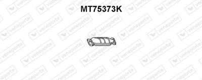 Catalytic Converter Mitsubishi PAJERO II