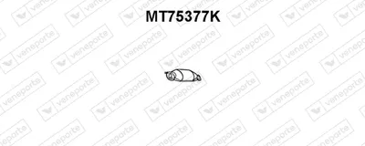 Catalytic Converter Mitsubishi GALANT VI Saloon
