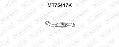 Catalytic Converter Mitsubishi PAJERO III Canvas Top · Mitsubishi PAJERO III