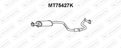 Catalytic Converter Mitsubishi SPACE WAGON