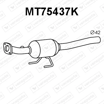 Catalytic Converter Mitsubishi COLT VI