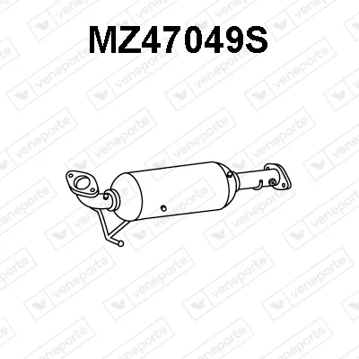 Soot/Particulate Filter, exhaust system Mazda 5