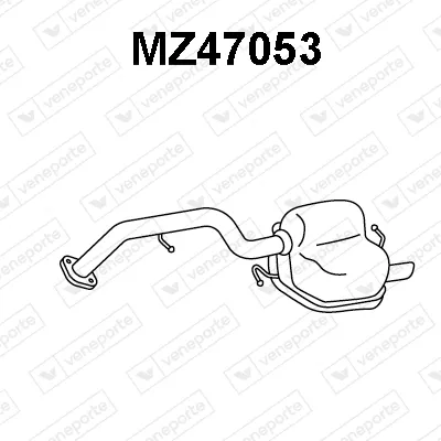 Rear Muffler Mazda 5